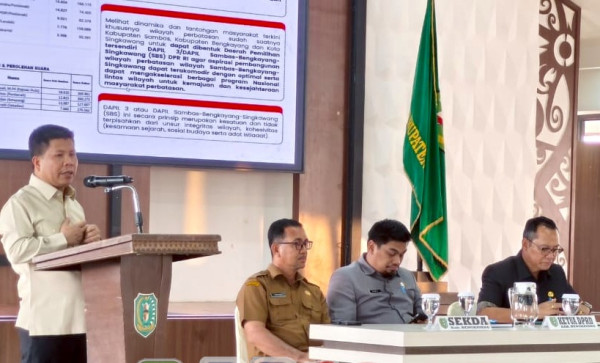 Perkuat Kawasan Singbebas, Pemkab Sambas dan Bengkayang Sepakat Selaraskan Pembangunan Terintegrasi